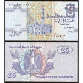 EGYPT 25 Piastres 09.12.2004