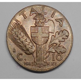 10 Centesimi Impero 1943