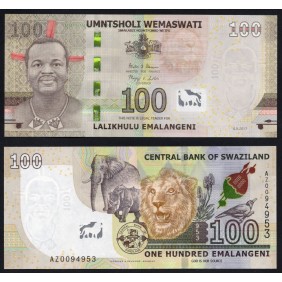 SWAZILAND 100 Emalangeni...
