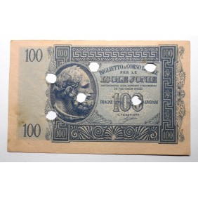 ISOLE JONIE 100 Dracme 1940...