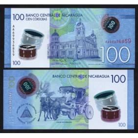 NICARAGUA 100 Cordobas 2021...