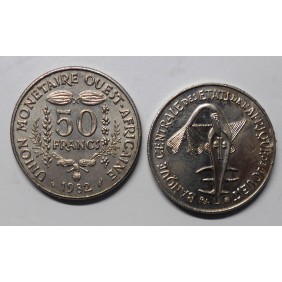 WEST AFRICAN STATES 50...