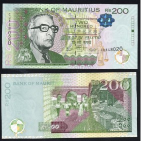 MAURITIUS 200 Rupees 2022