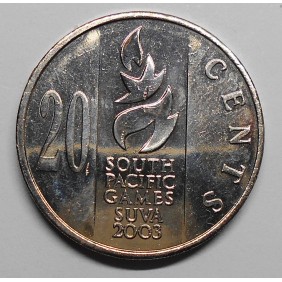 FIJI 20 Cents 2003 South...