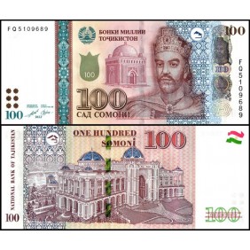 TAJIKISTAN 100 Somoni 2022