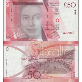 GIBRALTAR 50 Pounds 2019