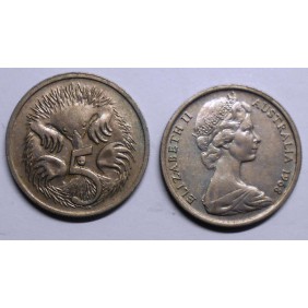 AUSTRALIA 5 Cents 1968