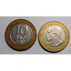 KENYA 10 Shillings 2010...