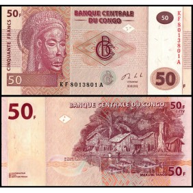 CONGO DEMOCRATIC 50 Francs...