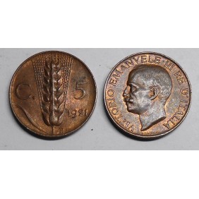 5 Centesimi 1921