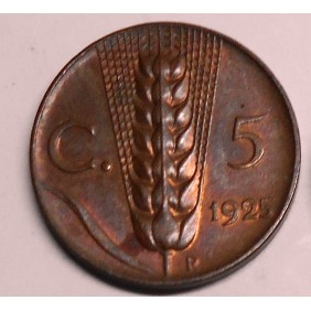 5 Centesimi 1925
