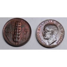 5 Centesimi 1930