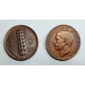 5 CENTESIMI 1934