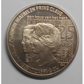 NETHERLANDS 2 1/2 ECU 1991...