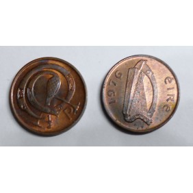 IRELAND 1/2 Penny 1976