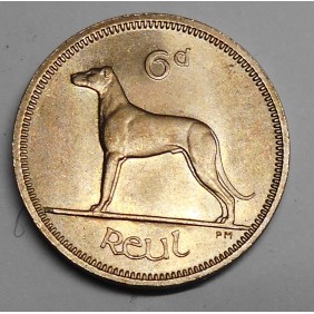 IRELAND 6 Pence 1964