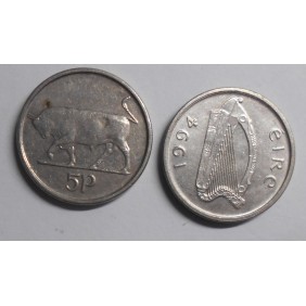 IRELAND 5 Pence 1994