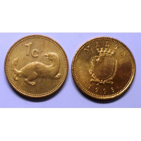 MALTA 1 Cent 1998