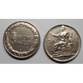 BUONO 1 LIRA 1923