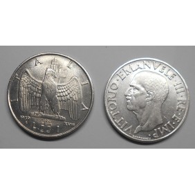 1 LIRA 1939 XVIII M.