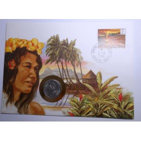NUMISBRIEF Tahiti 10 Francs...