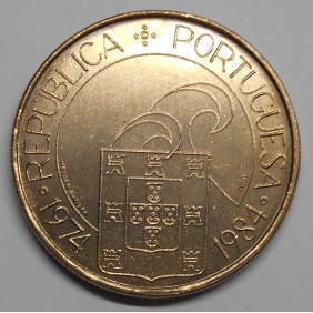 PORTUGAL 25 Escudos 1984 10...
