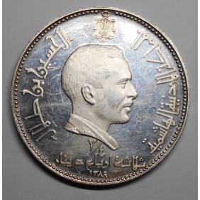 JORDAN 3/4 Dinar 1969...