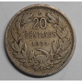 CHILE 20 Centavos 1925