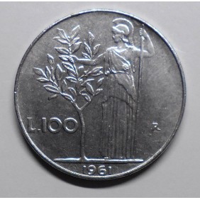100 LIRE 1961