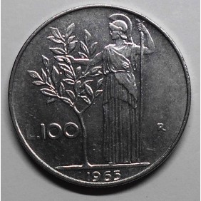 100 LIRE 1965
