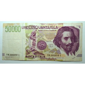 50.000 Lire Bernini 2° Tipo...