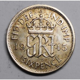 GREAT BRITAIN 6 Pence 1941...