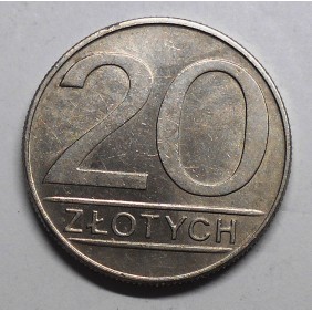 POLAND 20 Zlotych 1987