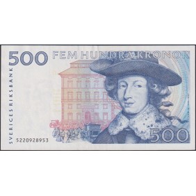 SWEDEN 500 Kronor 1985