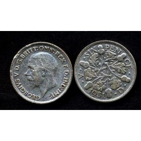 GREAT BRITAIN 6 Pence 1931...