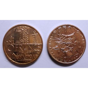 FRANCE 10 Francs 1976