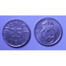 SWEDEN 25 Ore 1981