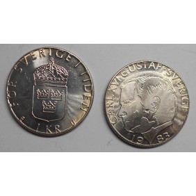 SWEDEN 1 Krona 1983