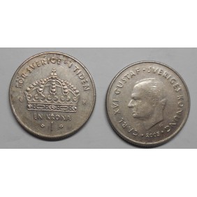 SWEDEN 1 Krona 2005