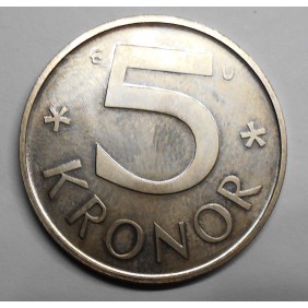 SWEDEN 5 Kronor 1985