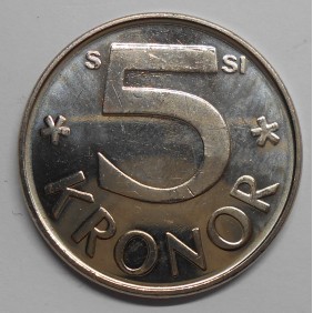 SWEDEN 5 Kronor 2009