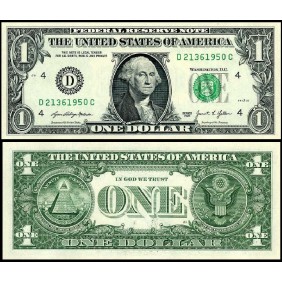 USA 1 Dollar 2021 Series D