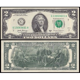 USA 2 Dollars 2017A Series G