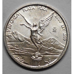 MEXICO 1/20 Onza 2000 AG