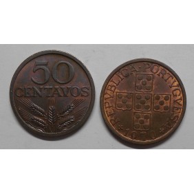 PORTUGAL 50 Centavos 1970