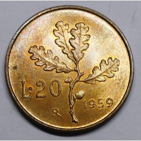 20 LIRE 1959