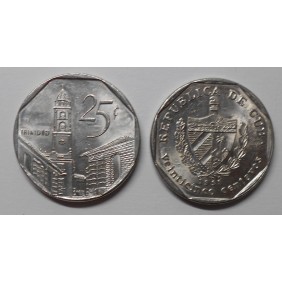 CUBA 25 Centavos 1998