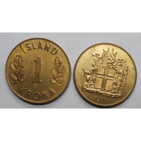 ICELAND 1 Krona 1971