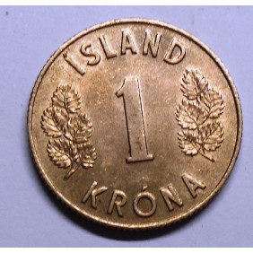 ICELAND 1 Krona 1963