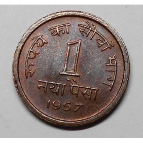 INDIA 1 Paisa 1957 C